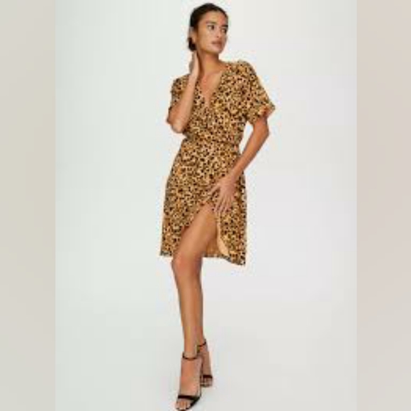 Aritzia Babaton Wallace Wrap Dress - Picture 1 of 7